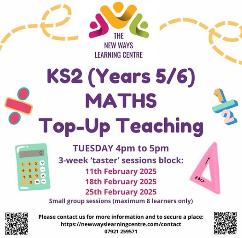 KS2 Maths Top-Up Teaching
